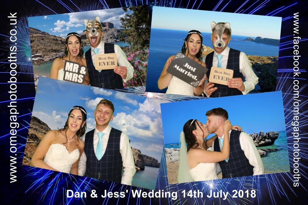 Dan & Jess' wedding | View more photos from the event at gallery.omegaphotobooths.co.uk/u/Omega-Photobooths/Dan-Jess-wedding